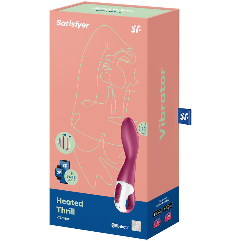 SATISFYER - OPVARMET SPÆNDING GSPOT VIBRATOR