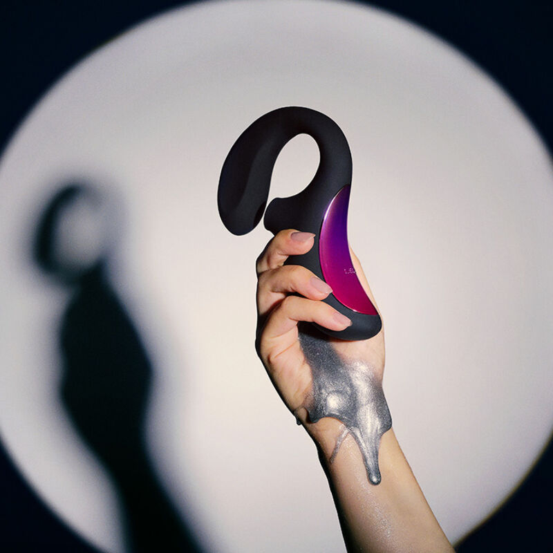 LELO - ENIGMA CRUISE DOBBELT STIMULERING SONISK MASSAGEAPPARAT SORT