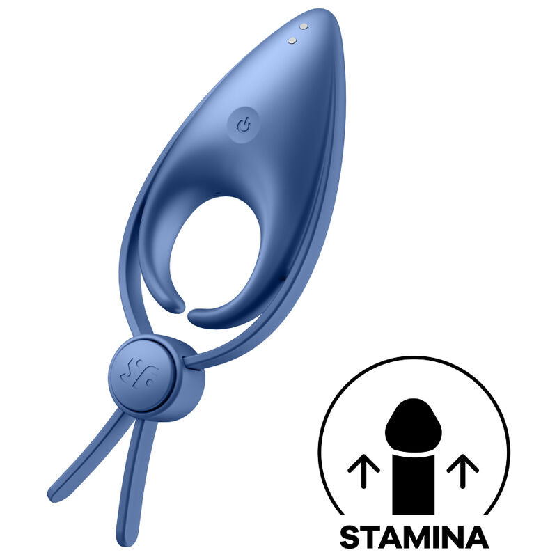 SATISFYER - SNIPER RINGVIBRATOR BLÅ