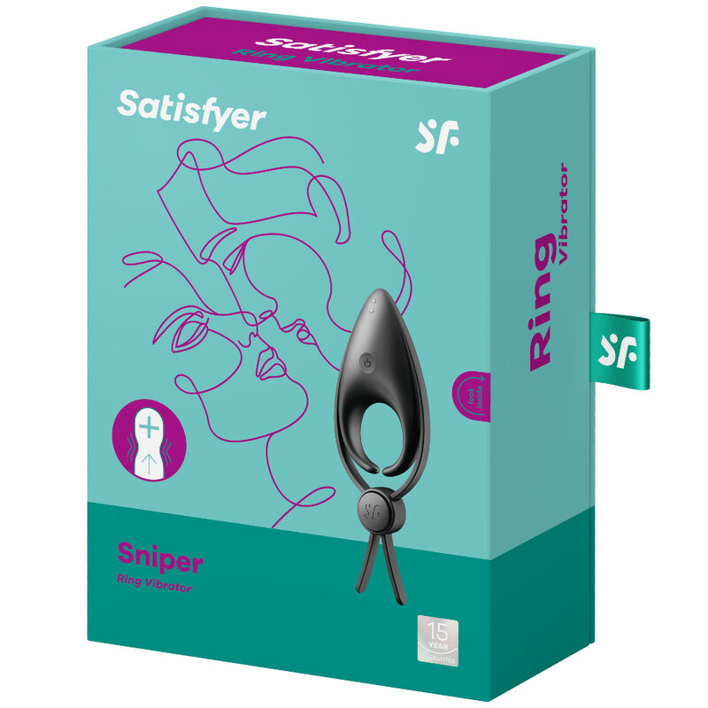 SATISFYER - SNIPER RINGVIBRATOR SORT