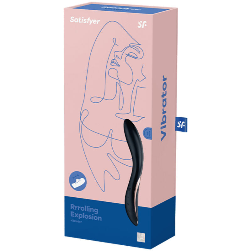 SATISFYER - RULLENDE EKSPLOSION GSPOT VIBRATOR