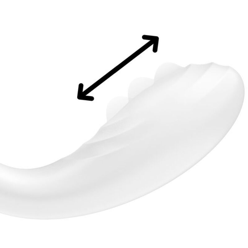 SATISFYER - RRROLLING PLEASURE GSPOT VIBRATOR HVID