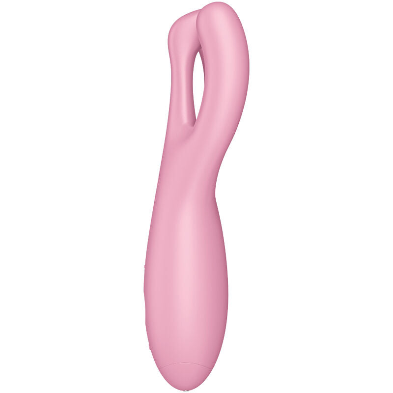 SATISFYER - TREKANT 4 VIBRATOR APP PINK