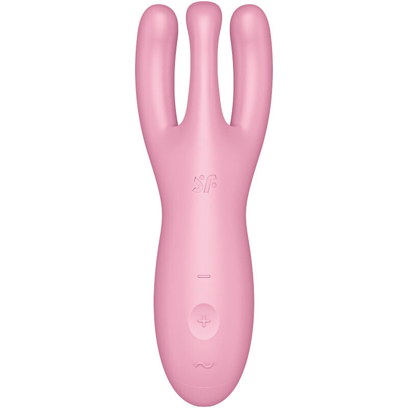 SATISFYER - TREKANT 4 VIBRATOR APP PINK