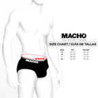 MACHO - MS24A TROSSE MØRKEGUL UNDERSKURS S
