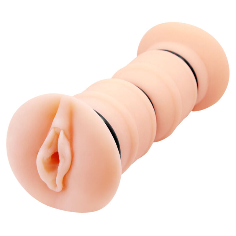 CRAZY BULL - EMMA REALISTISK DOBBELT VAGINA MASTURBATOR