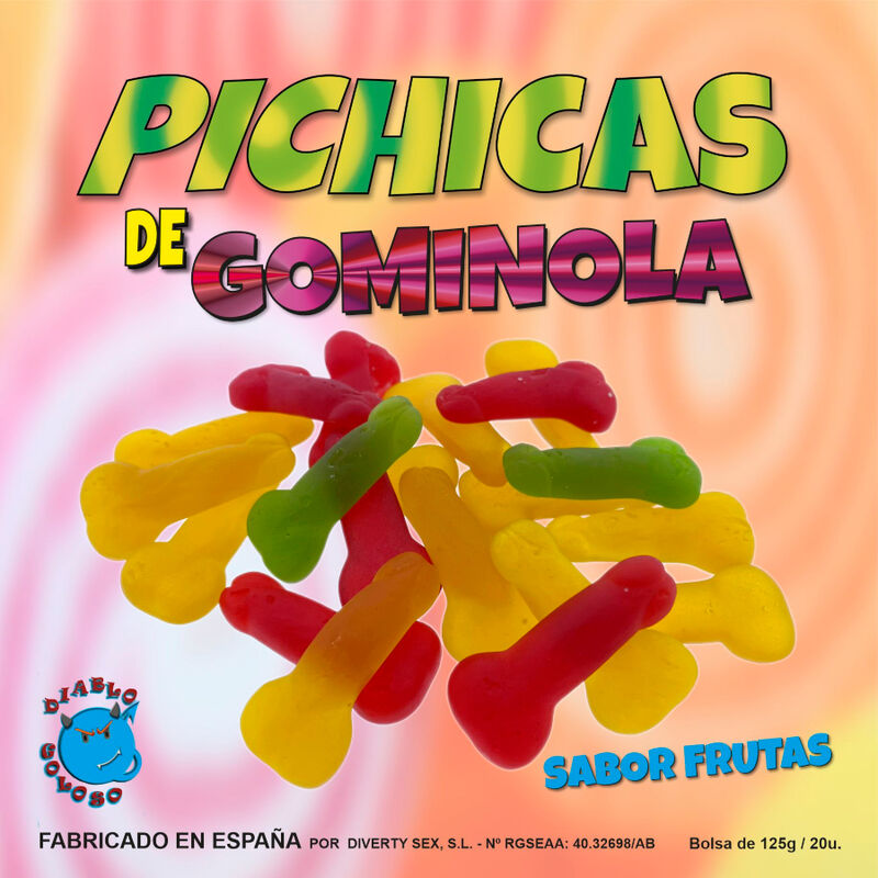 DIABLO GOLOSO - FRUGTGUMMIESKIVER
