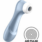 SATISFYER - PRO 2 LUFTPULSSTIMULATOR BLÅ