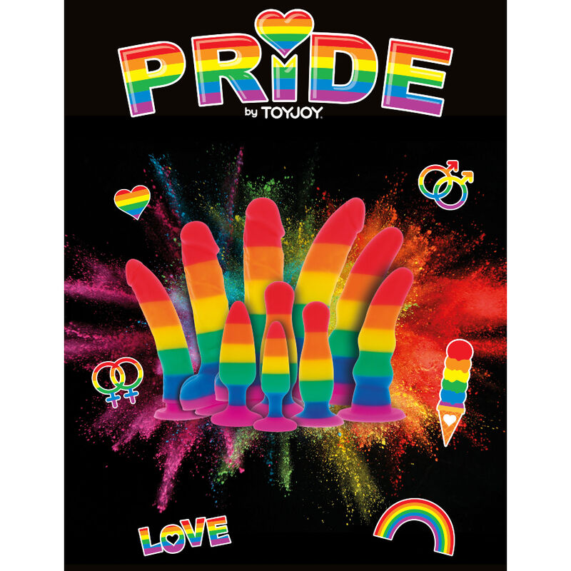 PRIDE - LGBT FLAG-PLUG TWINK 8,5 CM