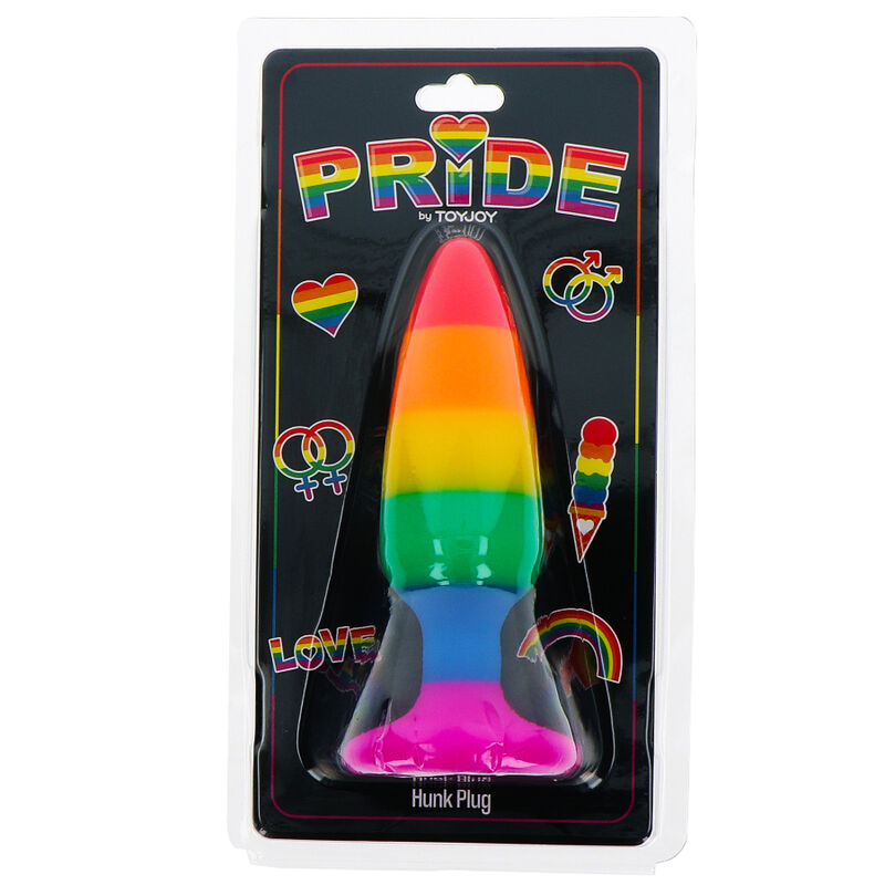 PRIDE - LGBT FLAG-PLUG HUNK 10,5 CM