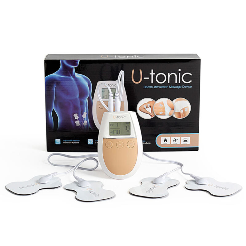500 KOSMETIKPRODUKTER - U TONIC ELEKTROSTIMULERING MUSKELOPTONERI OG BEKRÆFTELSE