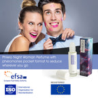 500 KOSMETIKPRODUKTER - PHIERO NIGHT WOMAN. PARFUME MED FEROMONER I ROLL-ON FORMAT TIL KVINDER