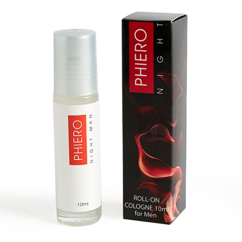 500 KOSMETIKPRODUKTER - PHIERO NIGHT MAN PARFUME FEROMONER TIL MÆND MED ROLL-ON