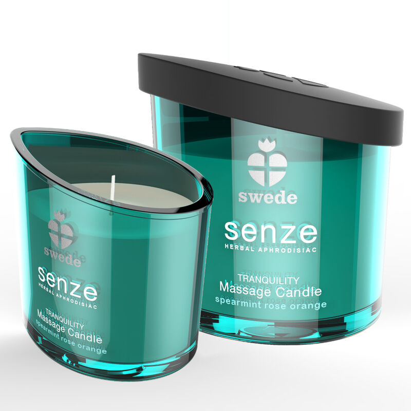 SWEDE - SENZE TRANQUILITY MASSAGELYS - SPEARMINT, ROSE, ORANGE