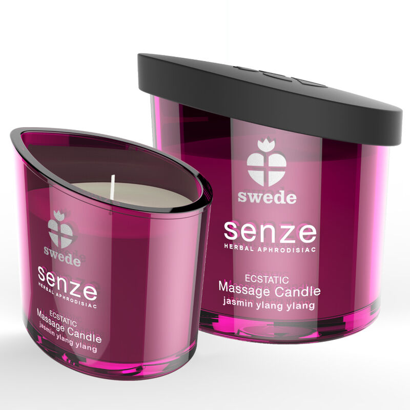 SWEDE - SENZE ECSTATISK MASSAGELYS - JASMIN, YLANG YLANG