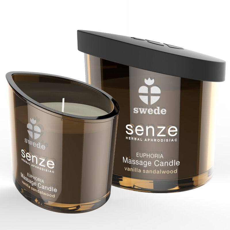 SWEDE - SENZE EUPHORIA MASSAGELYS - VANILJE, SANDELTRÆ