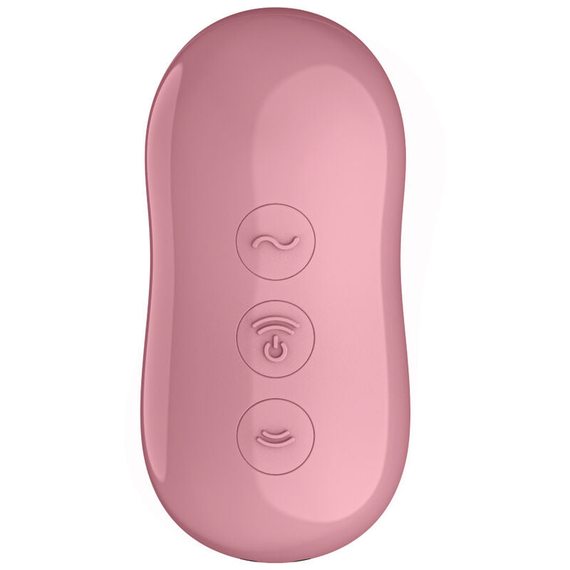 SATISFYER - COTTON CANDY LUFTPULS STIMULATOR & VIBRATOR PINK