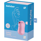 SATISFYER - COTTON CANDY LUFTPULSSTIMULATOR & VIBRATOR LILLA