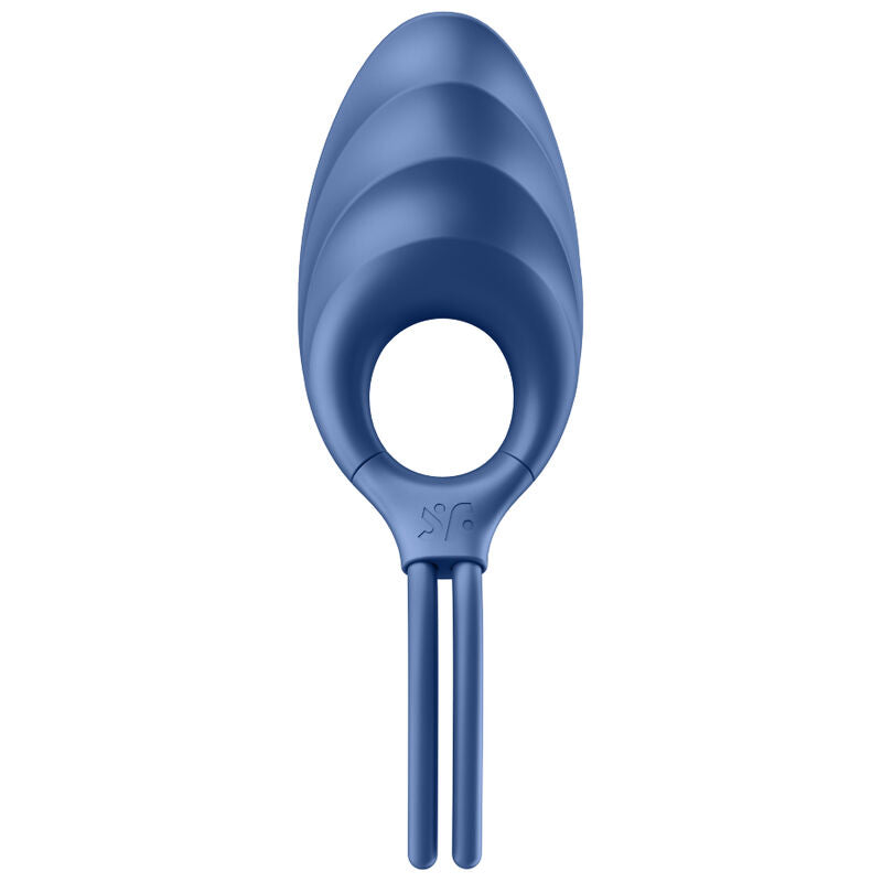 SATISFYER - SWORDSMAN RINGVIBRATOR BLÅ