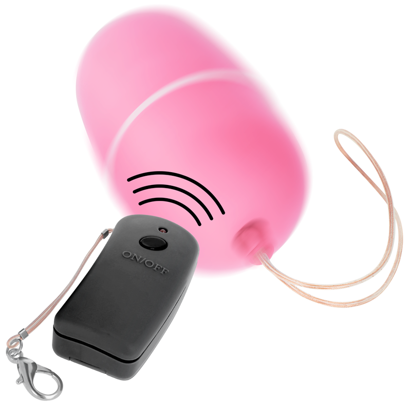 ONLINE - FJERNBETJENET VIBRERENDE ÆG PINK