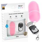 ONLINE - REMOTE CONTROL VIBRATING EGG L PINK