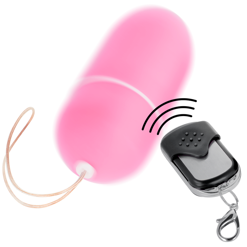 ONLINE - FJERNBETJENING VIBRERENDE ÆG L PINK