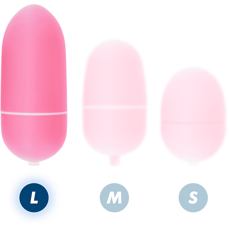 ONLINE - FJERNBETJENING VIBRERENDE ÆG L PINK