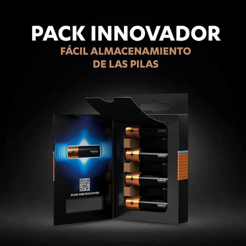 DURACELL - Optimum 200 Alkaliske Batterier AA LR6 4 Enheder