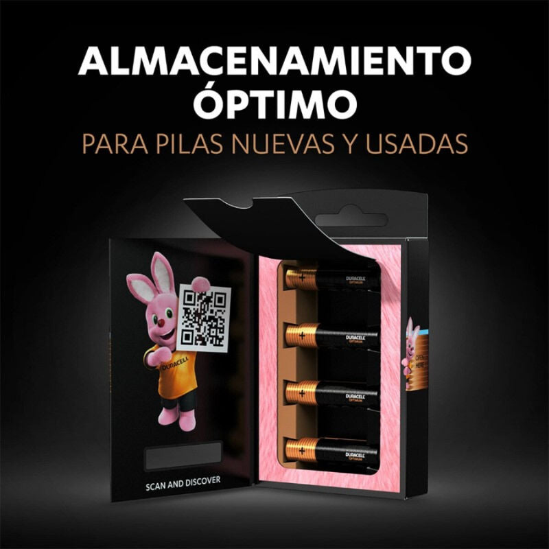 DURACELL - Optimum 200 Alkaliske Batterier AAA LR03 4 Enheder