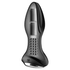 SATISFYER - ROTATOR PLUG 2+ VIBRATING PLUG APP BLACK