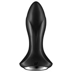 SATISFYER - ROTATOR PLUG 1+ VIBRATING PLUG APP BLACK