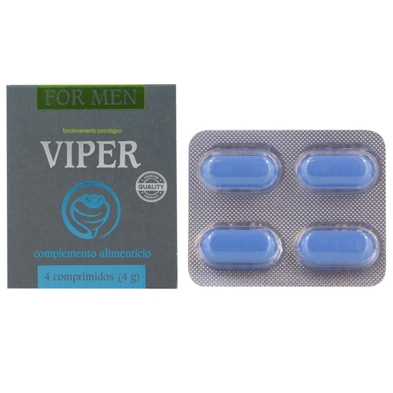 COBECO - VIPER TIL MÆND 4 TABLETTER