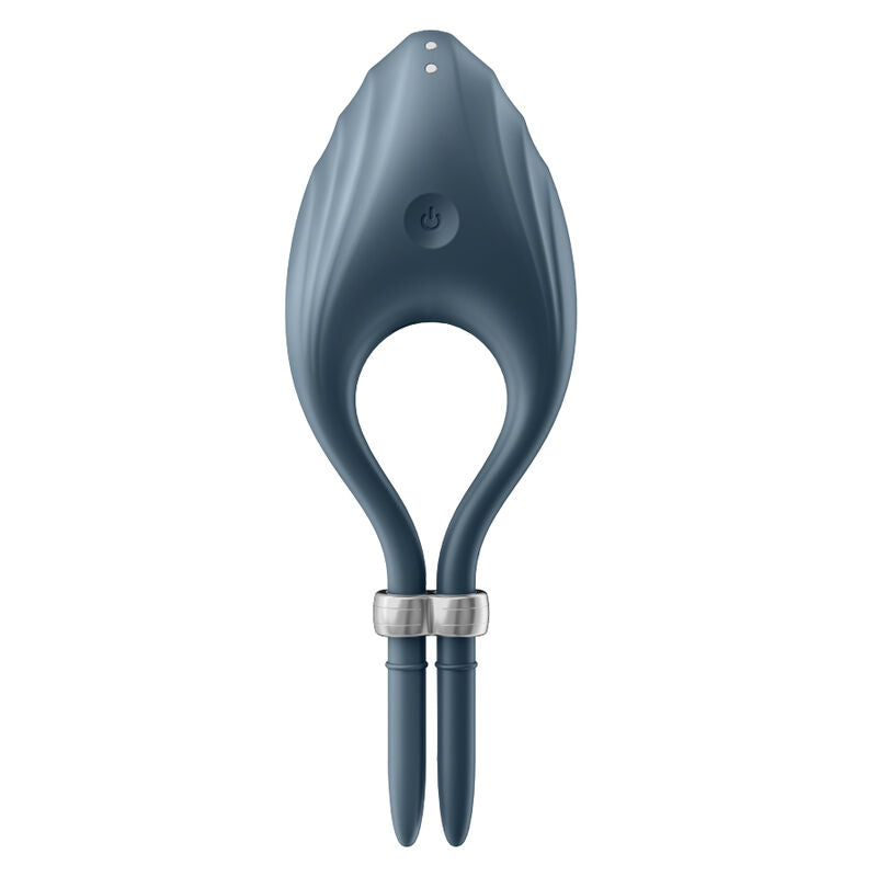 SATISFYER - DUELIST RINGVIBRATOR GRÅ