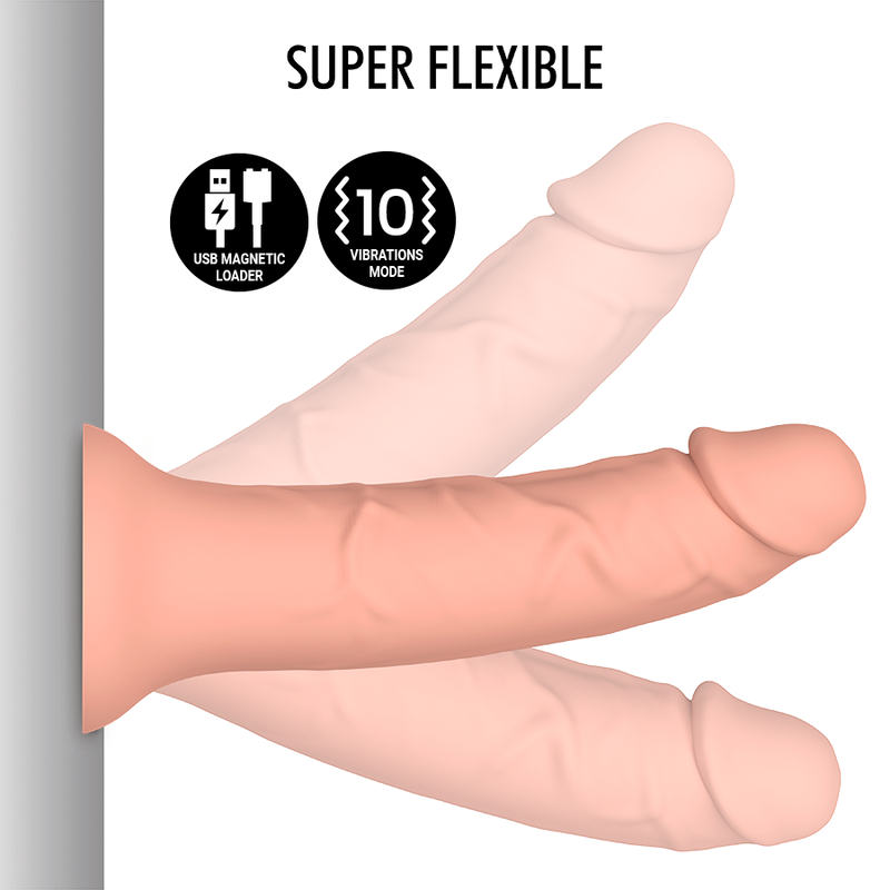 MYTHOLOGY - ASHER ORIGINAL DILDO M - VIBRATOR KOMPATIBEL MED WATCHME TRÅDLØS TEKNOLOGI