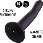 MYTHOLOGY - DUMAN MYSTIC DILDO M - VIBRATOR KOMPATIBEL MED WATCHME TRÅDLØS TEKNOLOGI