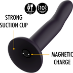 MYTHOLOGY - DUMAN MYSTIC DILDO L - VIBRATOR KOMPATIBEL MED WATCHME TRÅDLØS TEKNOLOGI