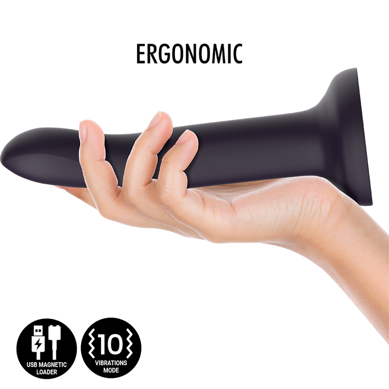 MYTHOLOGY - DUMAN MYSTIC DILDO L - VIBRATOR KOMPATIBEL MED WATCHME TRÅDLØS TEKNOLOGI