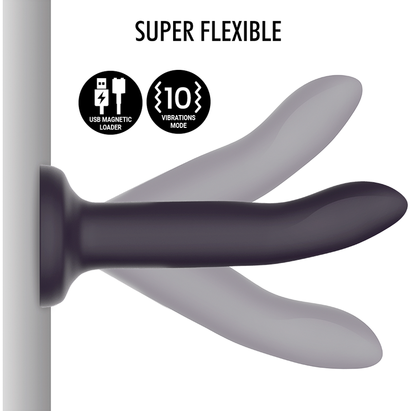 MYTHOLOGY - DUMAN MYSTIC DILDO L - VIBRATOR KOMPATIBEL MED WATCHME TRÅDLØS TEKNOLOGI