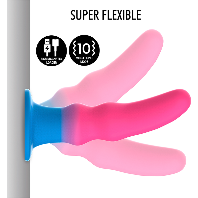 MYTOLOGI - KUNO UTOPIA DILDO S - VIBRATOR WATCHME TRÅDLØS TEKNOLOGI KOMPATIBEL