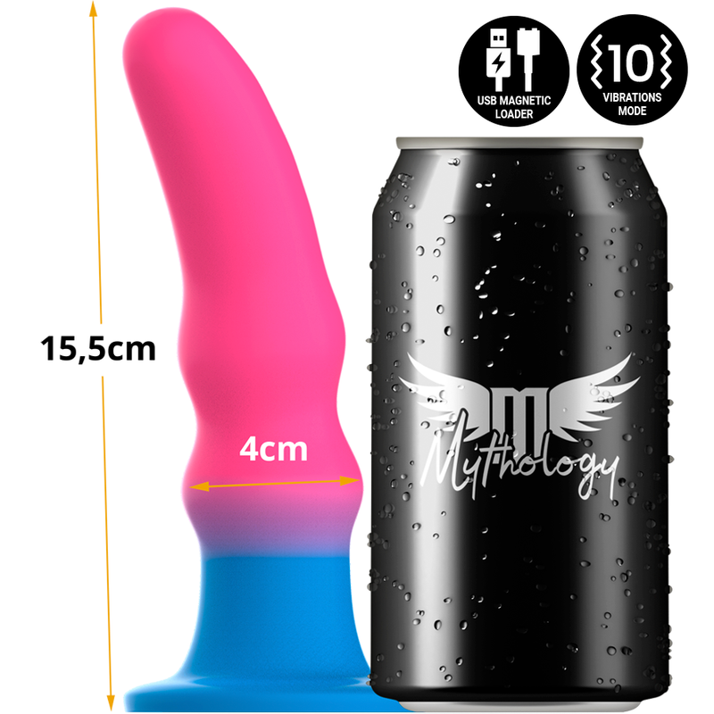 MYTHOLOGY - KUNO UTOPIA DILDO M - VIBRATOR KOMPATIBEL MED WATCHME TRÅDLØS TEKNOLOGI