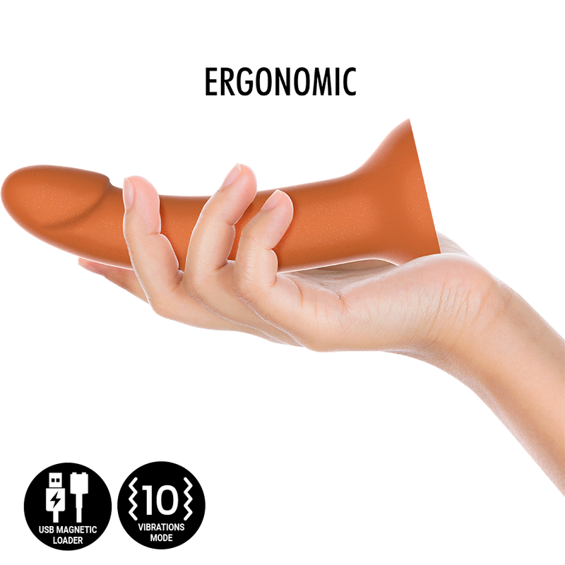 MYTOLOGI - RUNE ROYAL DILDO M - VIBRATOR WATCHME TRÅDLØS TEKNOLOGI KOMPATIBEL