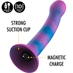 MYTOLOGI - DION GALACTIC DILDO S - VIBRATOR WATCHME TRÅDLØS TEKNOLOGI KOMPATIBEL
