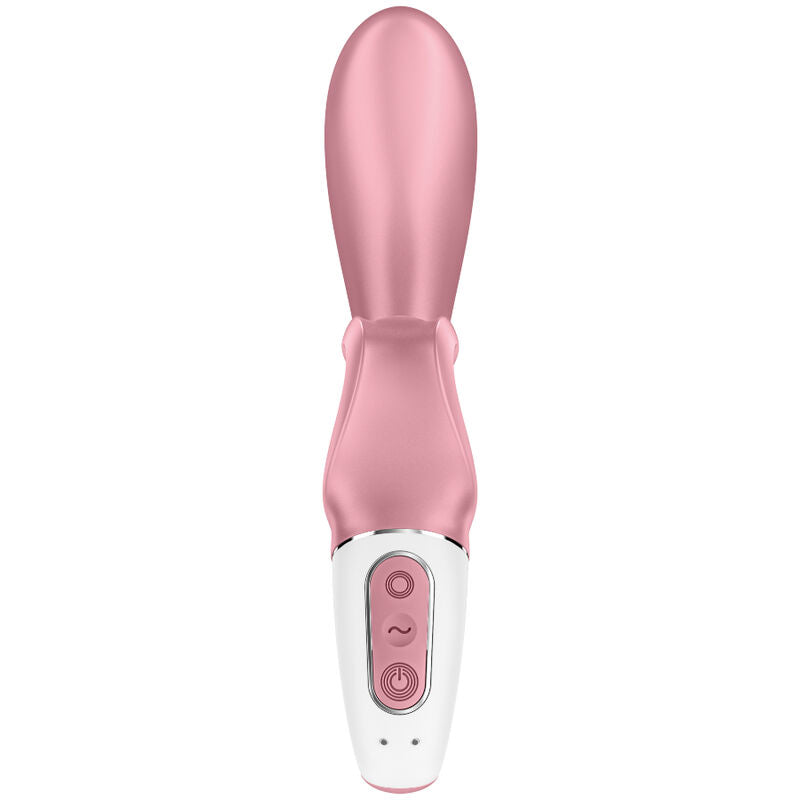 SATISFYER - HUG ME KANINVIBRATOR APP PINK