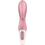 SATISFYER - HUG ME KANINVIBRATOR APP PINK