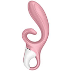 SATISFYER - HUG ME KANINVIBRATOR APP PINK