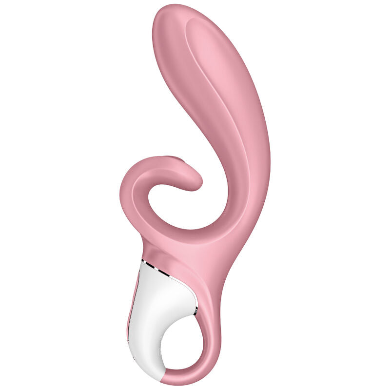 SATISFYER - HUG ME KANINVIBRATOR APP PINK