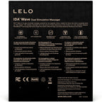 LELO - IDA WAVE PAR MASSAGEAPPARAT SORT