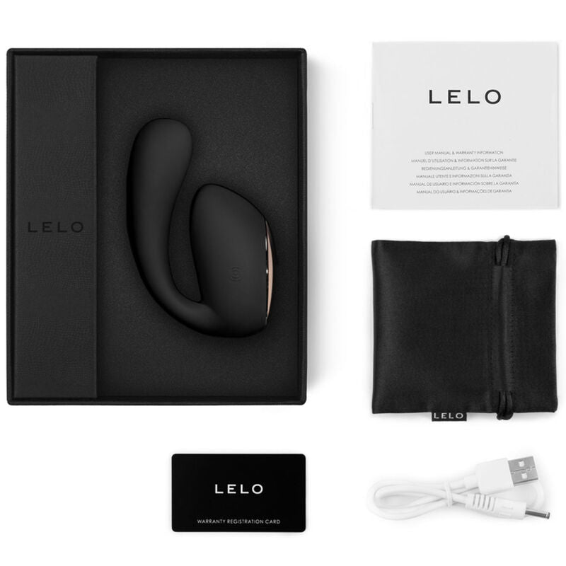 LELO - IDA WAVE PAR MASSAGEAPPARAT SORT