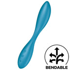 SATISFYER - G-SPOT FLEX 1 MULTIVIBRATOR BLÅ