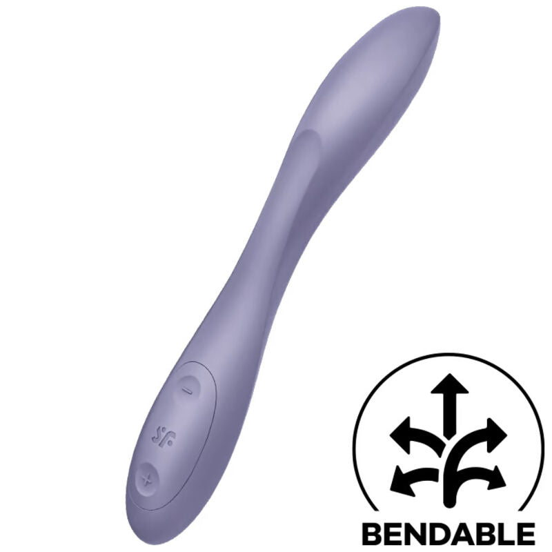 SATISFYER - G-SPOT FLEX 2 MULTIVIBRATOR LILLA